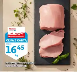 Auchan SCHAB WIEPRZOWY BEZ KOSCI oferta