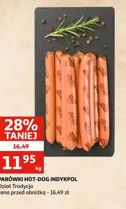Auchan PAROWKI HOT-DOG INDYKPOL oferta