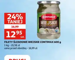 Auchan Filety Sledziowe Wiejskie Contimax oferta