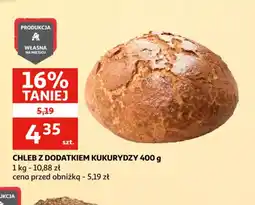 Auchan CHLEB Z DODATKIEM KUKURYDZY oferta