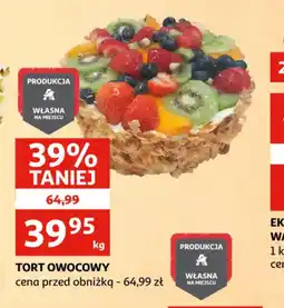 Auchan TORT OWOCOWY oferta