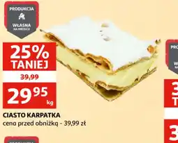Auchan CIASTO KARPATKA oferta