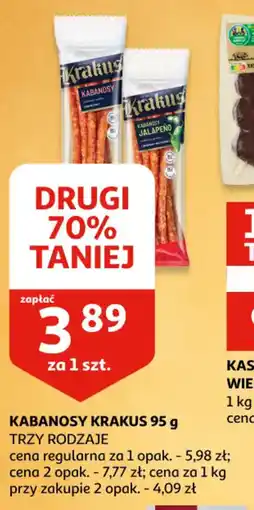 Auchan Kabanosy Krakus oferta