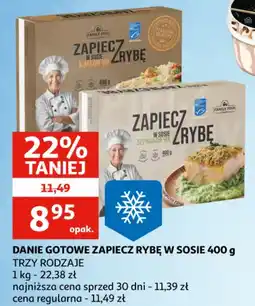 Auchan Danie gotowe Zapiecz Rybę oferta