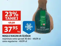 Auchan Noga z kaczki ze ściółki oferta