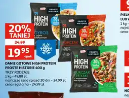 Auchan Danie Gotowe High Protein Proste Historie oferta