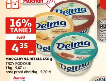 Auchan Margaryna Delma oferta
