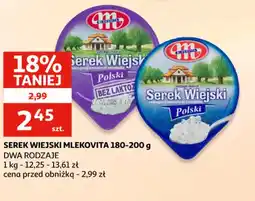 Auchan Serek Wiejski Mlekovita oferta