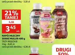 Auchan Napój Mleczny Shake Muller oferta
