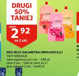Auchan MUS JELLY GALARETKA OWOLOVO oferta