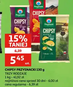 Auchan CHIPSY PRZYSNACKI oferta