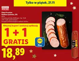 Lidl Kiełbasa żywiecka Pikok Premium XXL oferta
