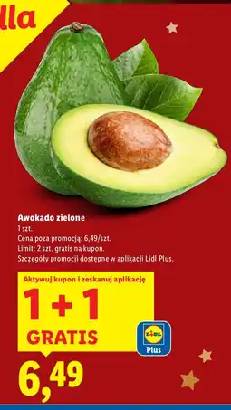 Lidl Awokado zielone Lidl oferta