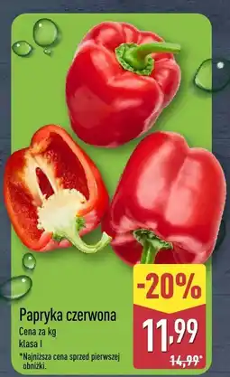 ALDI Papryka czerwona Aldi oferta