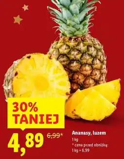 Lidl Ananasy luzem Lidl oferta