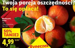 Lidl Mandarynki luzem Lidl oferta