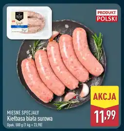 ALDI Kiełbasa biała surowa Aldi oferta