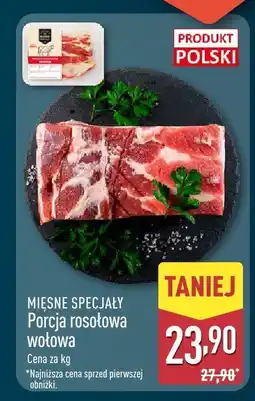 ALDI Porcja rosołowa wołowa Aldi oferta