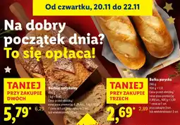 Lidl Bułka paryska Lidl oferta