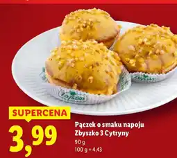 Lidl Pączek o smaku napoju Zbyszko 3 Cytryny Lidl oferta