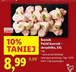 Lidl Rzeźnik Polski kurczak - skrzydełka, XXL Lidl oferta