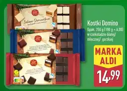ALDI Czekolada Kostki Domino Aldi oferta