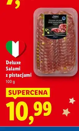 Lidl Salami z pistacjami Deluxe oferta