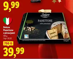 Lidl Panettone z pistacjami Deluxe oferta
