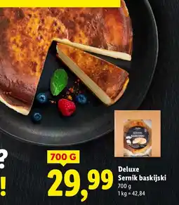 Lidl Sernik Deluxe Sernik baskijski oferta
