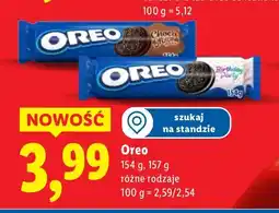 Lidl Ciastka Oreo różne rodzaje oferta