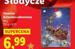 Lidl Kalendarz adwentowy Favorina oferta