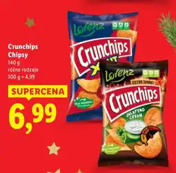 Lidl Chipsy Crunchips Lorenz oferta