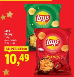Lidl Chipsy Lay's oferta