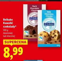 Lidl Kawałki czekolady Belbake oferta