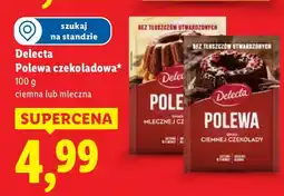 Lidl Polewa czekoladowa Delecta oferta