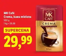 Lidl Kawa mielona Crema MK Café oferta