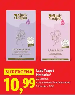 Lidl Herbatka Lady Teapot oferta