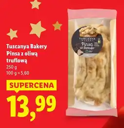Lidl Pinsa z oliwą truflową Tuscanya Bakery oferta