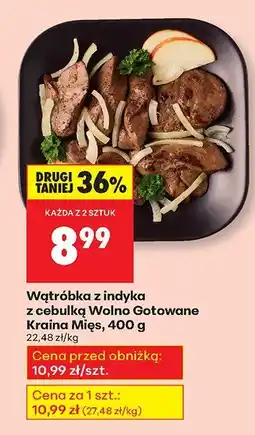Biedronka Wątróbka z indyka z cebulką Wolno Gotowane Kraina Mięs oferta