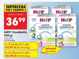 Biedronka Mleko modyfikowane Combiotik 2 HIPP oferta