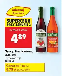 Biedronka Syrop różne rodzaje Herbarium oferta