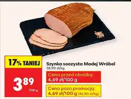 Biedronka Szynka soczysta Madej Wróbel oferta