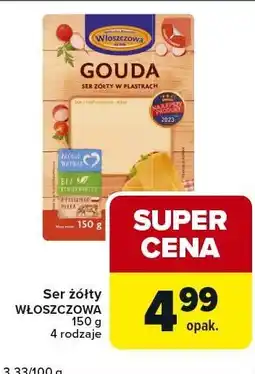 Globi Ser żółty WŁOSZCZOWA 150g 4 rodzaje oferta