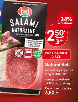 Żabka Salami Bell naturalne, pepperoni oferta