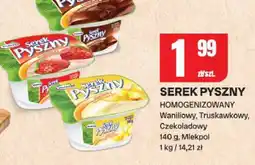 Chorten Serek pyszny homogenizowany Waniliowy, Truskawkowy, Czekoladowy Mlekpol oferta