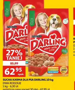 Auchan Sucha karma dla psa Darling oferta