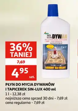 Auchan Płyn do mycia dywanów i tapicerek Sin-Lux oferta