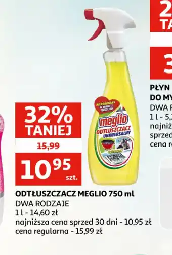 Auchan ODTLUSZCZACZ MEGLIO oferta