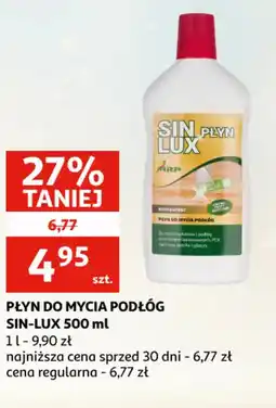 Auchan PLYN DO MYCIA PODLOG SIN-LUX oferta