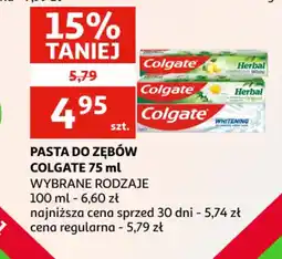 Auchan PASTA DO ZEBOW COLGATE oferta